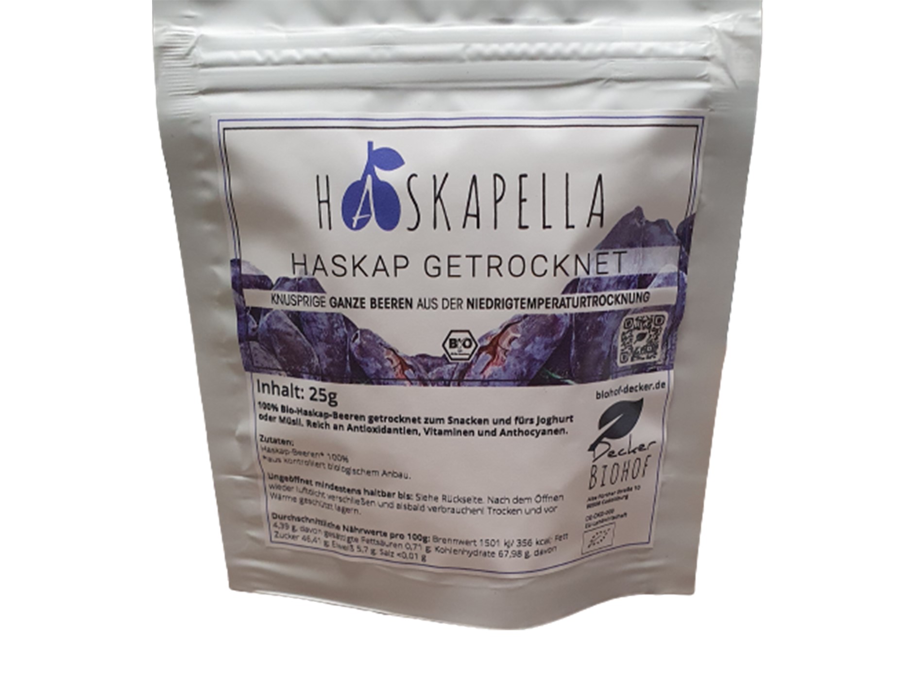 Haskapella Beeren - getrocknet | 25 g
