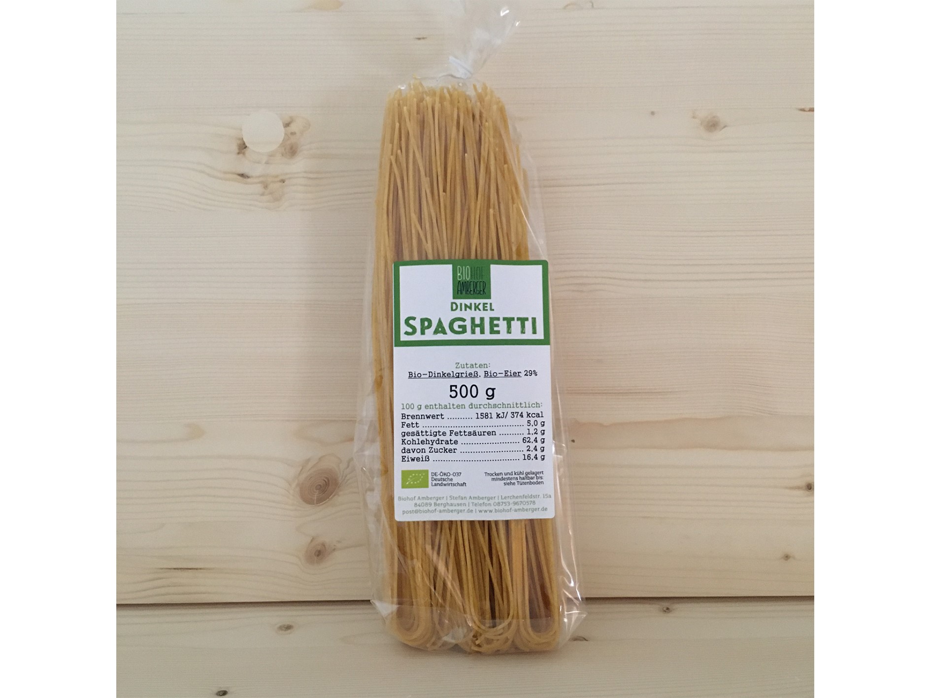 Dinkel-Spaghetti | 500 g