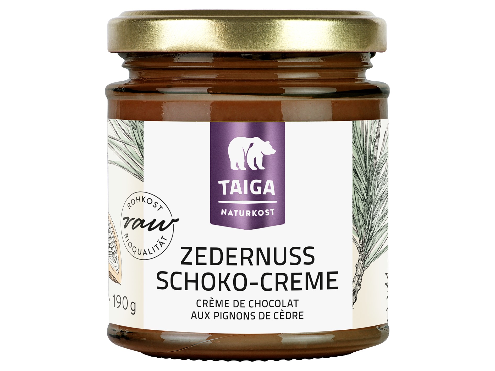 Zedernuss-Schoko-Creme | 190 g