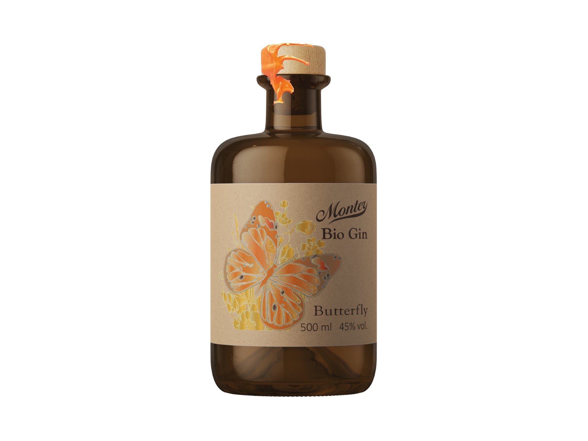Monter Bio Gin Butterfly | 500 ml