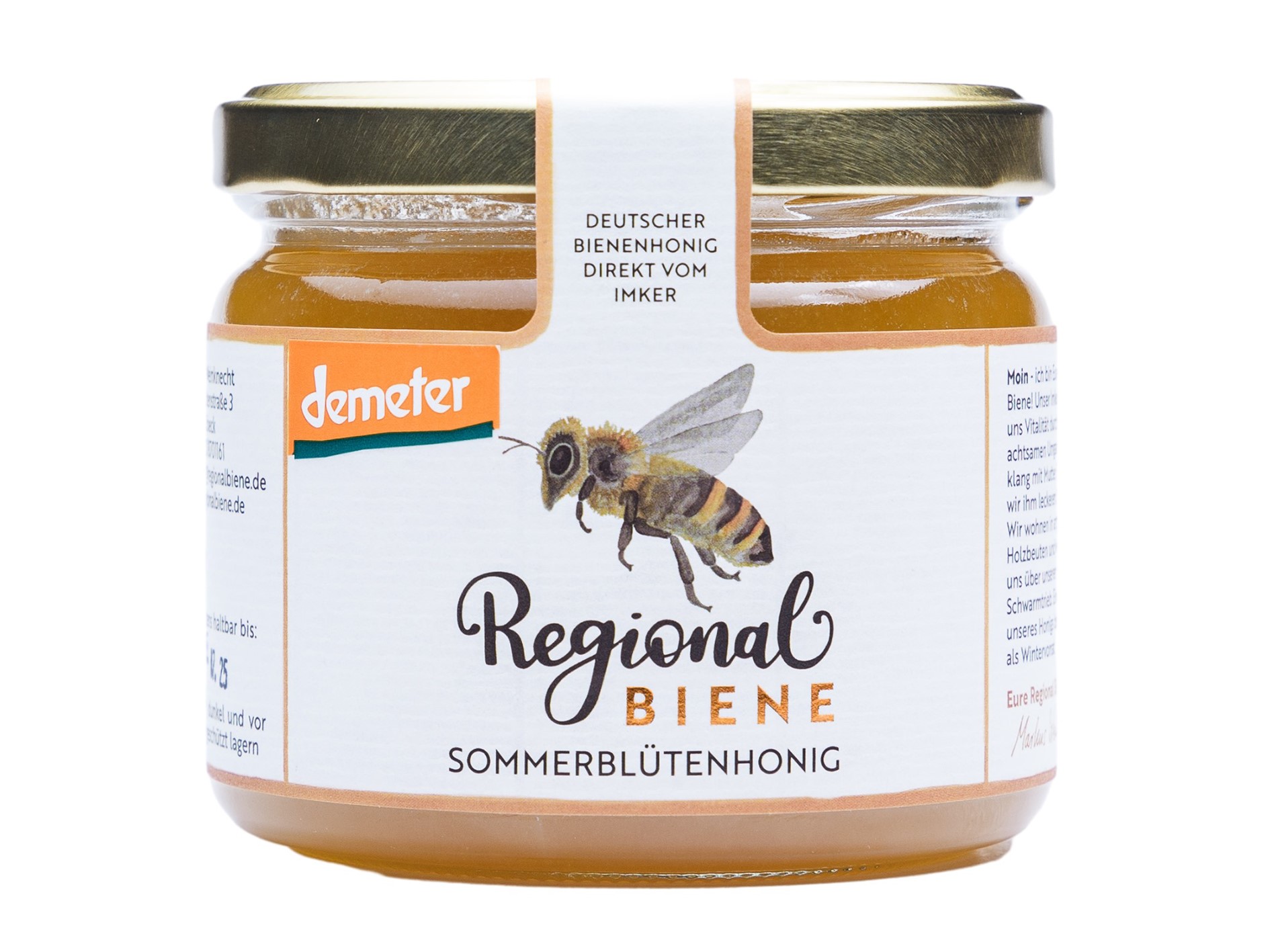 Demeter-Honig - Sommerblütenhonig | 380 g