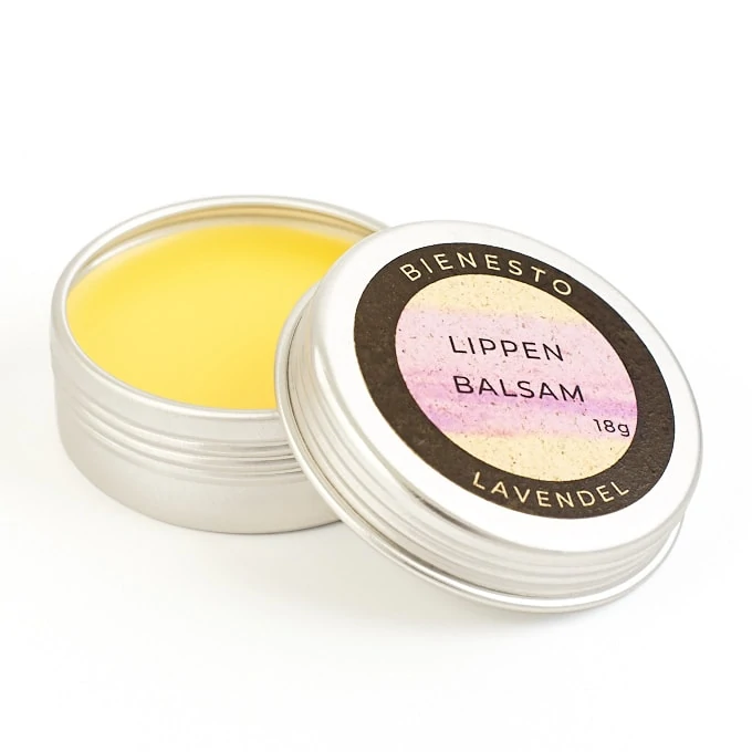 Lavendel-Lippenbalsam mit Bienenwachs | 12 g
